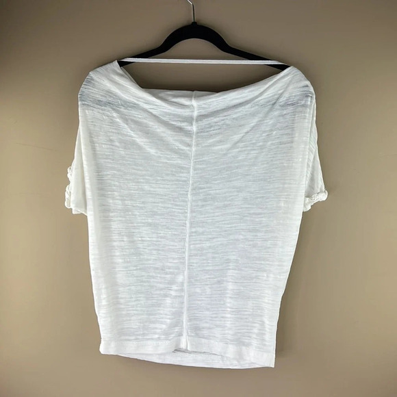 Free  People We The Free Astrid Tee Top Optic White - Picture 2 of 7